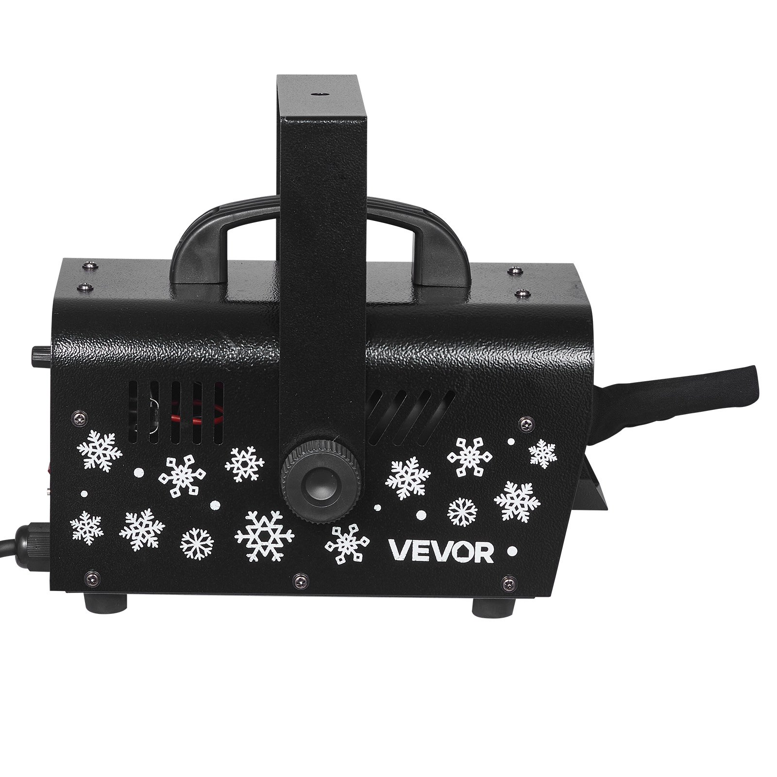 VEVOR Macchina per Neve Artificiale, Macchina per Neve Artificiale Portatile/Sospesa da 1500 W, Produzione di Fiocchi di Neve con Maniglia Portatile, Esterno e Interno per Feste, Decorazioni