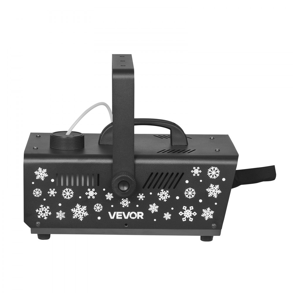 VEVOR Macchina per Neve Artificiale, Macchina per Neve Artificiale Portatile/Sospesa da 650 W, Produzione di Fiocchi di Neve con Maniglia Portatile, Esterno e Interno per Feste, Decorazioni