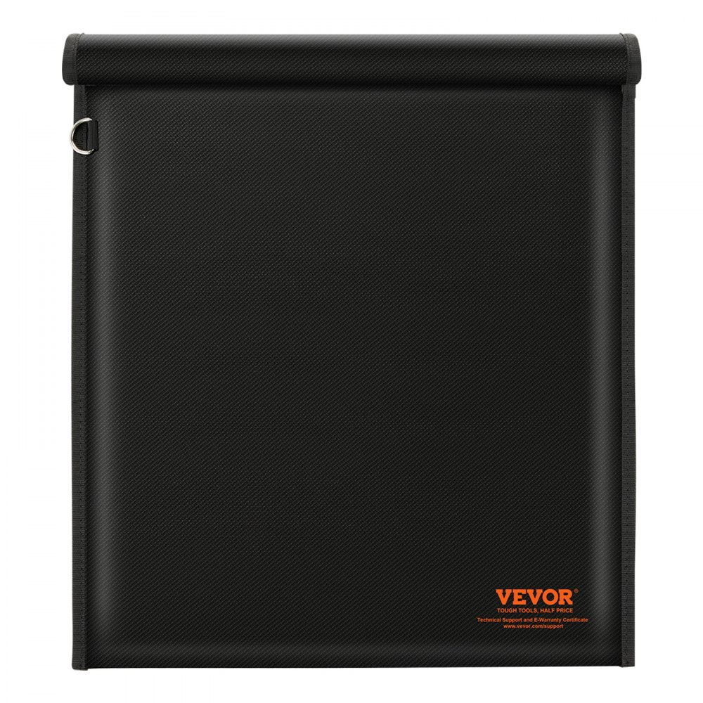 VEVOR Borsa Faraday 430 x 381 mm Set di Custodie Faraday per Laptop, Supporto Ignifugo e Impermeabile per Bloccare Segnale Faraday per Chiavi dell'Auto, Telefoni, Tablet, Custodia Antifurto, Nero