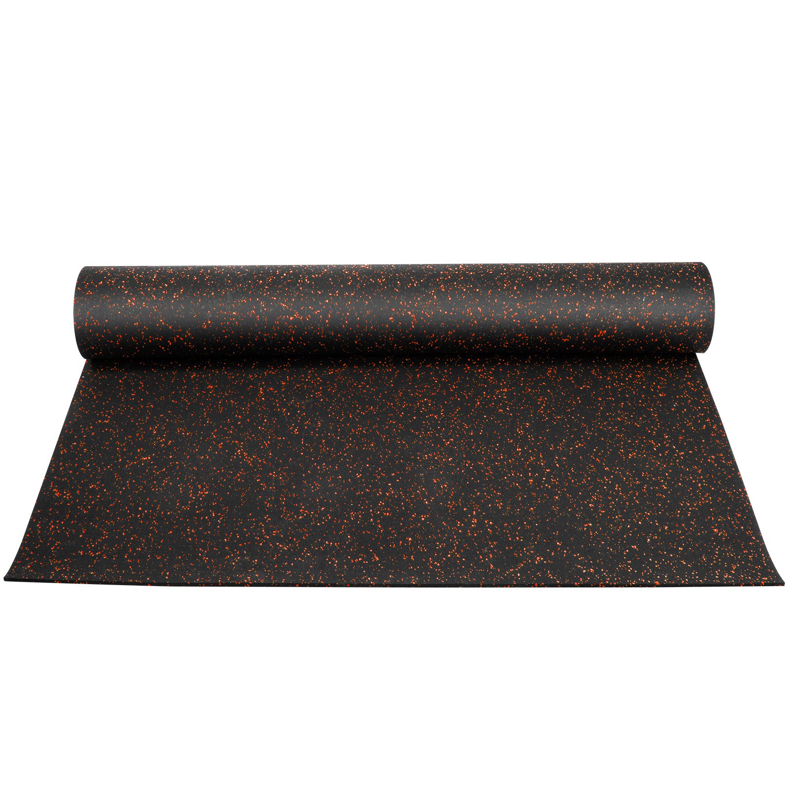 Rotoli Di Gomma Per Pavimenti 110 X 311 Cm Palestra In Casa Speckle Rosso