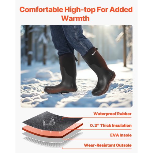 Stivali Di Sicurezza Grafters M161A - Pelle Nera Impermeabile, Antiscivolo, Taglia UK 5 - Foto 4