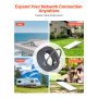 VEVOR Cavo di Estensione 45,72 m 1200 Mps Starlink Gen 3 Generazione Standard 3