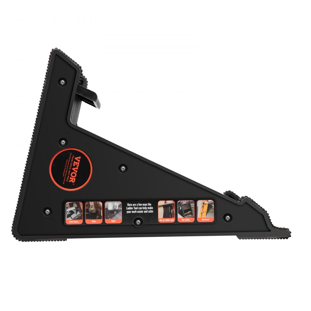 VEVOR Livellatore per Scale Livellamento Scale Carico 172,4kg, Stabilizzatore per Scale Contenitore Piattaforma Stabile per Tutte le Superfici, Accessorio per Scala Estensibile per Terreni Irregolari