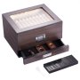 VEVOR Sigari Humidor Scatola Umidificatore Igrometro Cassetto Cedro 50 Sigari