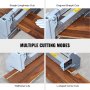 VEVOR Taglierina per Pavimenti in Laminato Taglierina per Pavimenti in Vinile Profondità di Taglio 12 mm, Taglierina in Laminato per Pavimenti in Laminato Plastica Resiliente LVP/SPC/WPC/VCT Moquette