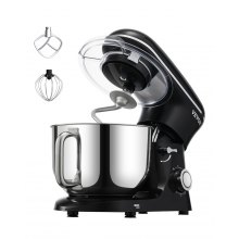 VEVOR Robot da Cucina Impastatrice 1400 W Robot da Cucina Domestico 5,68 L Nero