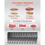VEVOR Lama per Affettatrice 162 x 172 x 125,5 mm Lama da 7 mm per Affettatrice Commerciale, Set di Lama per Affettatrice, Acciaio Inox, Set Lame per Affettatrice per Carne Disossata, Verdure Morbide