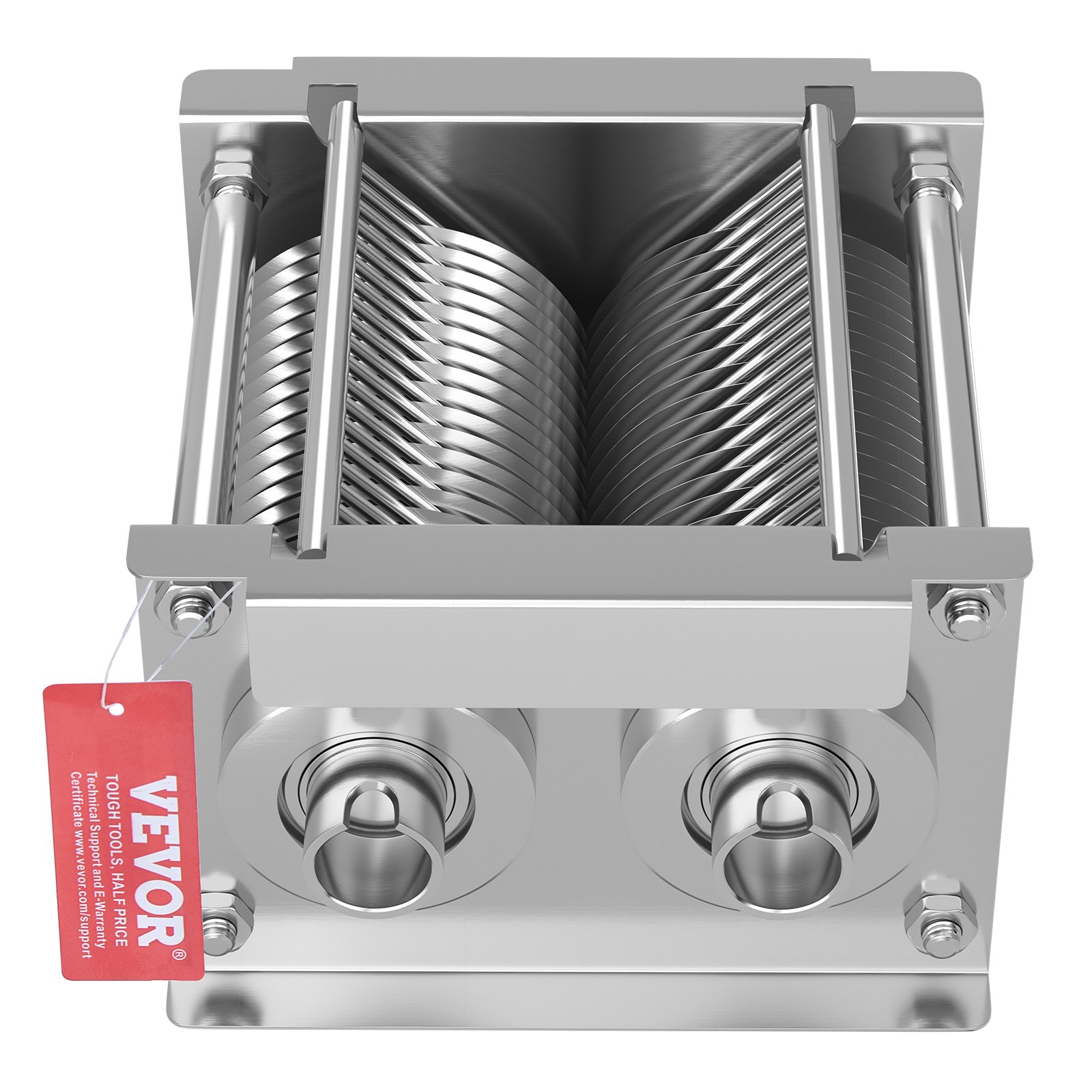 VEVOR Lama per Affettatrice in Acciaio Inossidabile, Lama da 5 mm per Affettatrice Commerciale, Set di Una Lama per Affettatrice, Set di Lame per Affettatrice per Carne Disossata, Verdure Morbide