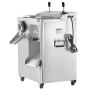VEVOR Tritacarne Elettrico da 6,35 kg/min Insaccatrice per Salsicce con Lama, Piastra di Macinazione, Macchina per Salsicce, Mobiletto Tritacarne in Acciaio Inox per Affettare, Macellaio di Ristoranti