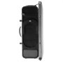 VEVOR Custodia per Violino 4/4 Dimensione Completa, Igrometro Incorporato, Borsa Portatile Leggera, con Fodera in Peluche, Tracolle, Antigraffio, Forma Oblunga Professionale, Nero