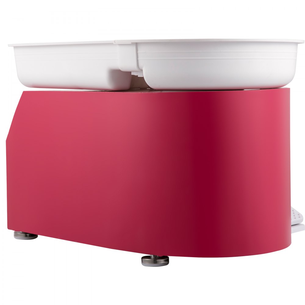 VEVOR tornio per ceramica Macchina per Argilla Ceramica Pedale 11 Pollici Potenza 350W Modello TYLPJ28-OC Macchina per Ruote da Ceramica Pedale Rosa