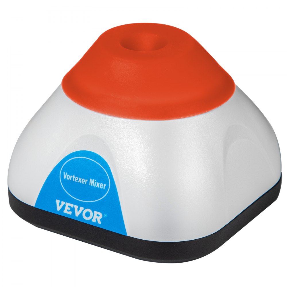 VEVOR Mini Miscelatore a Vortice 6000 Giri/Min (Fissa), Mini Agitatore a Vortice Max 50ml, Frullatore a Vortice 4W, Vortex Mixer Mescola Vari Liquidi provette, Smalto Gel ecc.