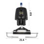 VEVOR Hydraulic Outboard Steering Kit, 150 HP, hydraulic boat steering system, with steering pump, two-way locking cylinder and 20 ft hydraulic steering hose, for single-engine boats with one station