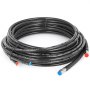 VEVOR Hydraulic Outboard Steering Kit, 150 HP, hydraulic boat steering system, with steering pump, two-way locking cylinder and 20 ft hydraulic steering hose, for single-engine boats with one station