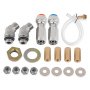 VEVOR Hydraulic Outboard Steering Kit, 150 HP, hydraulic boat steering system, with steering pump, two-way locking cylinder and 20 ft hydraulic steering hose, for single-engine boats with one station