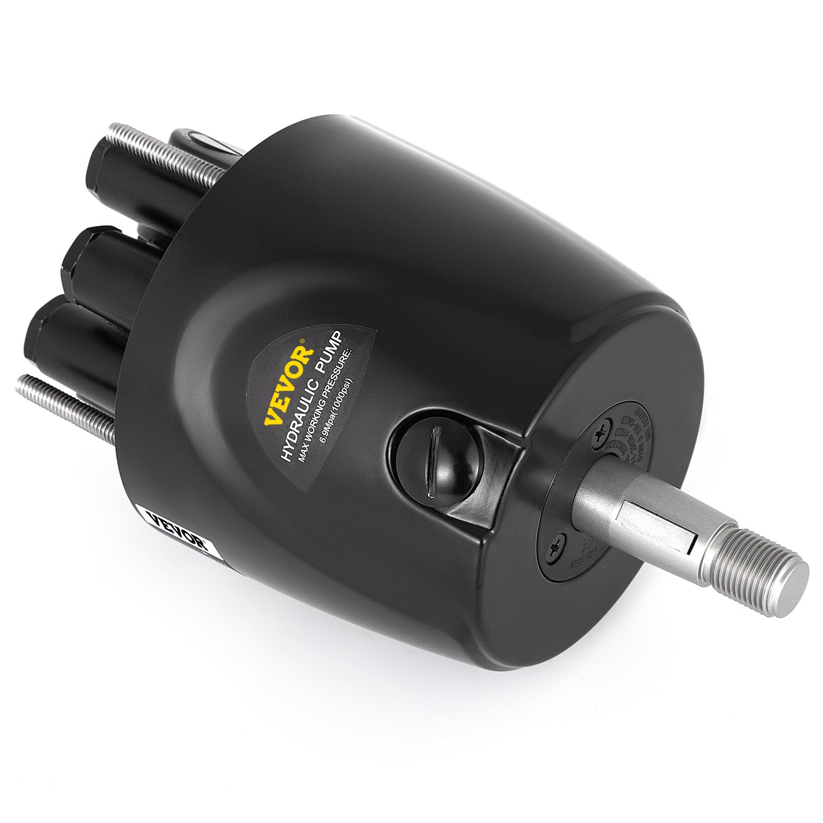 VEVOR Sistema di Sterzo per Barche Kit di Sterzo Idraulico 150 HP con Cilindro Pompa, Kit Timoneria Idraulica Fuoribordo in Lega di Alluminio ad Alta Resistenza per un Massimo di 150 HP