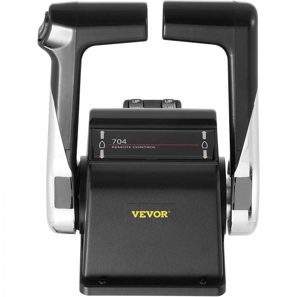 VEVOR Comando dell'Acceleratore per Barca 704-48207-13 Telecomando Doppia Chiesuola Fuoribordo Doppio Acceleratore per Barca Cavo di Controllo Durevole Telecomando Fuoribordo per Comandi Yamaha 704