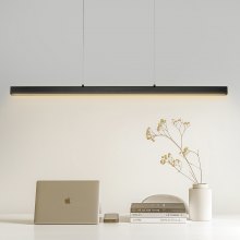 VEVOR Lampada a Sospensione Lineare Dimmerabile 20W 119,38 cm per Sala da Pranzo