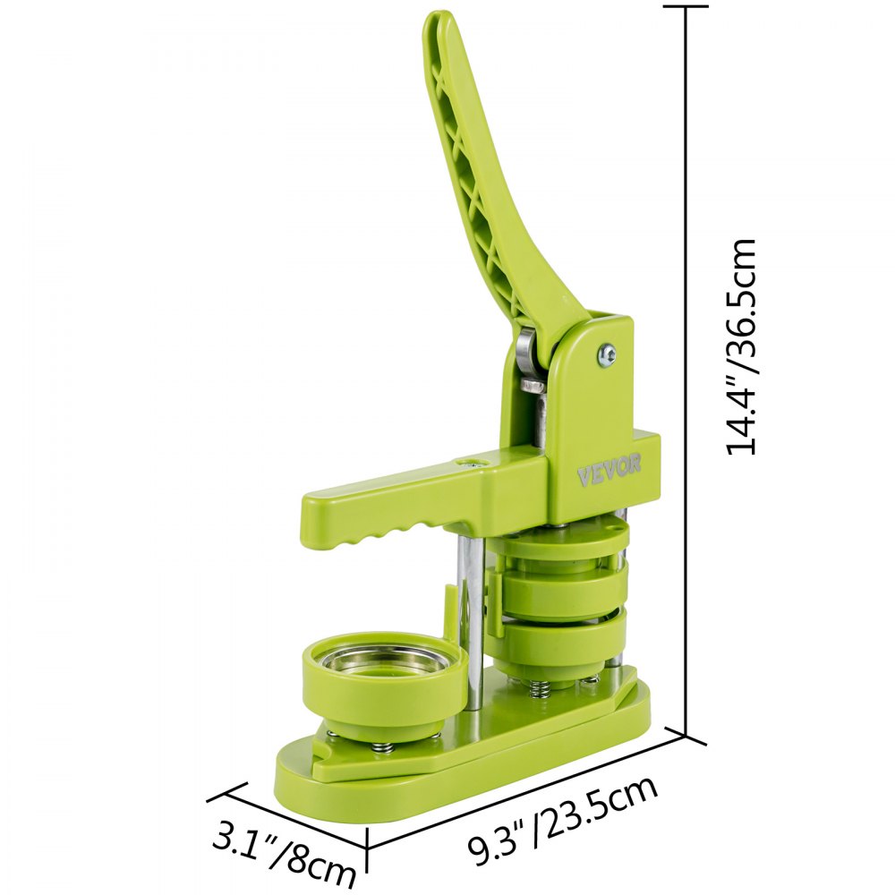 Vevor Macchina Da Stampa Per Badge 44 Mm Macchina Per La Produzione Di Badge