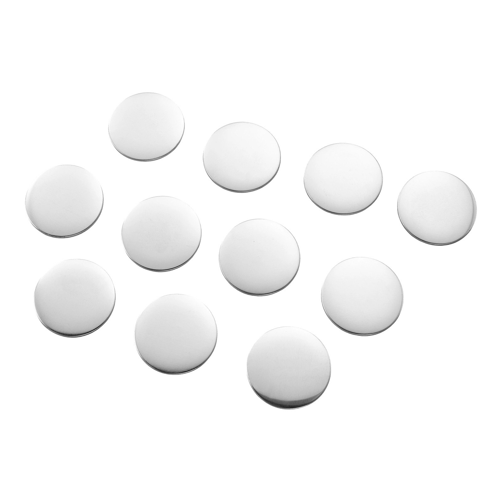 VEVOR Accessori Creazione Bottoni Magnetici 50 Set Componenti da 58 mm, Materiali da Consumo con Retro Magnetico e Apribottiglie, con Gusci in Metallo Pellicole e Fogli Carta Circolare, per Fai Da Te