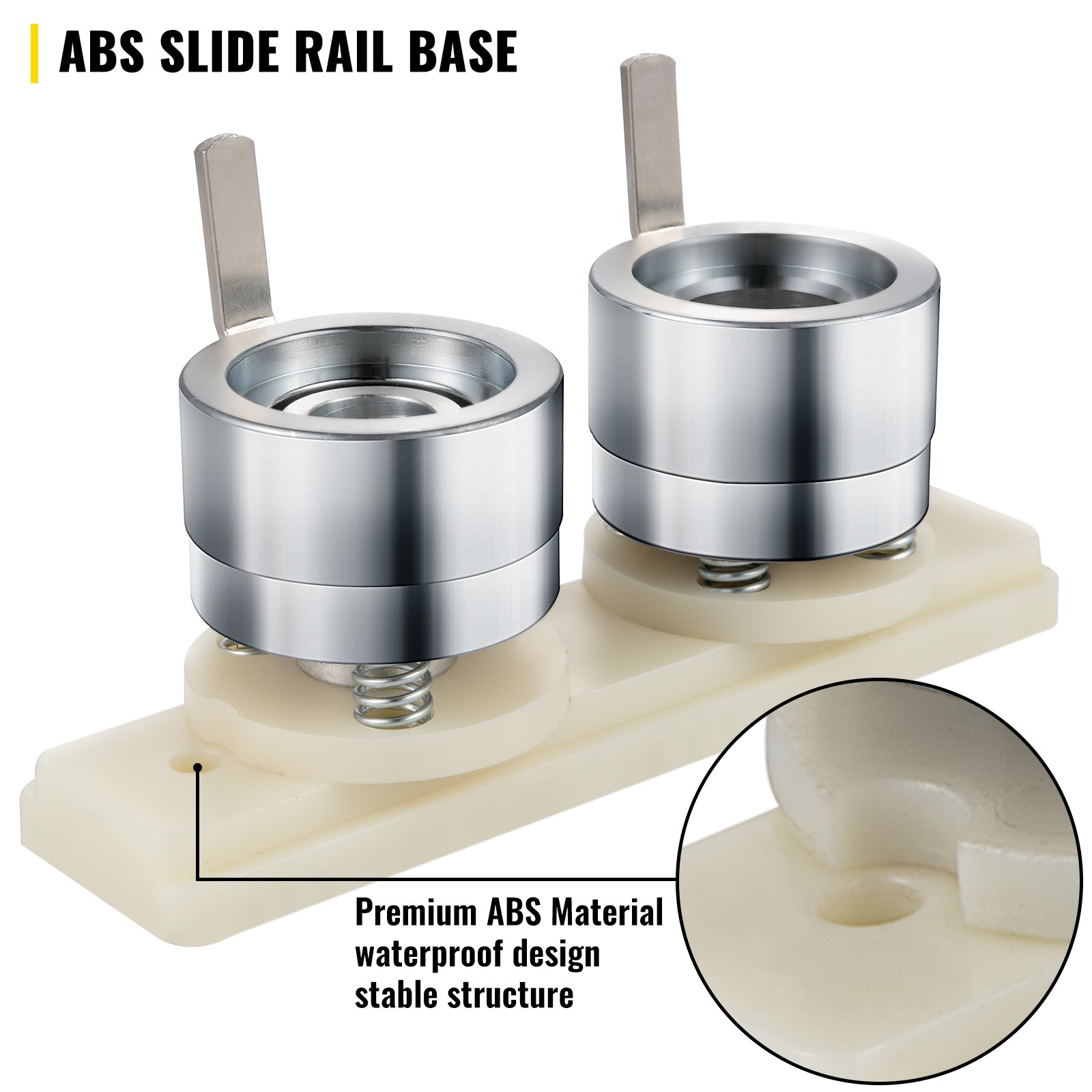 Vevor Stampo Per Punzonatura Per Badge Con Bottone Rotondo 25mm Stampo Per Badge