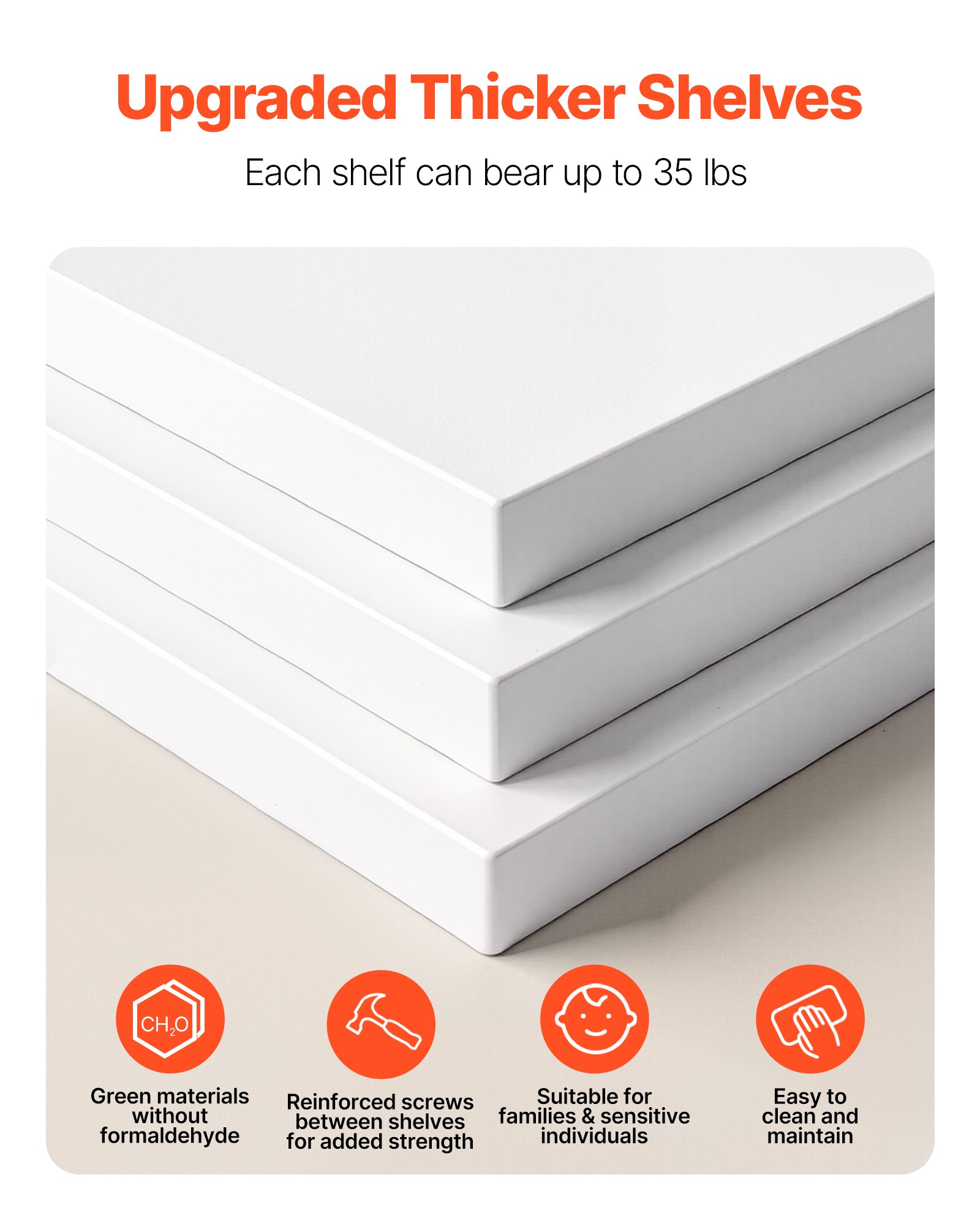 VEVOR Espositore per Scarpe Girevole a 360° con 588 x 588 x 1646 mm per 28 Paia di Scarpe 7 Ripiani, Portascarpe con Ruote, Scarpiera Rotante per Camera da Letto, Soggiorno, Ingresso, Bianco