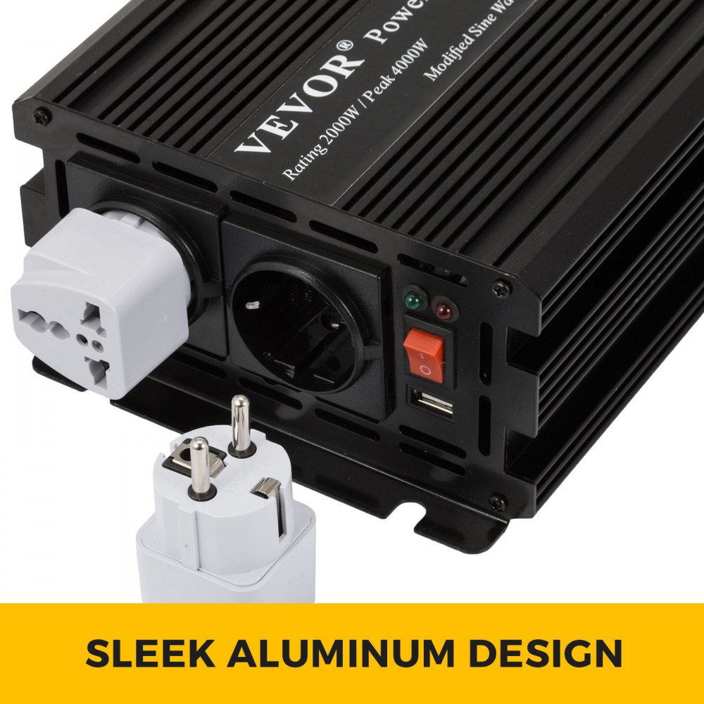 Inverter Di Potenza Sinusoidale Modificato 2000w 24v 230v 4000w Di Picco