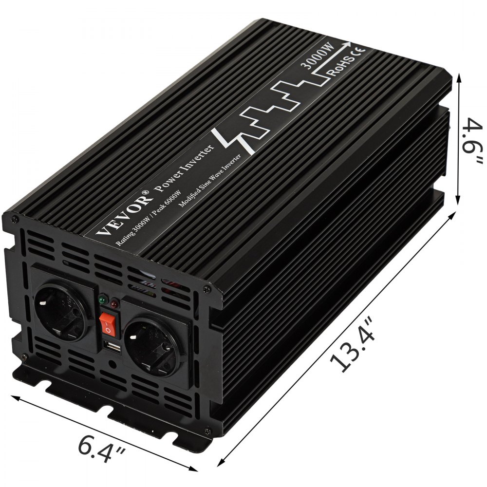 Inverter Onda Sinusoidale Modificata 3000w 6000w 24v Inverter Per Energia Solare