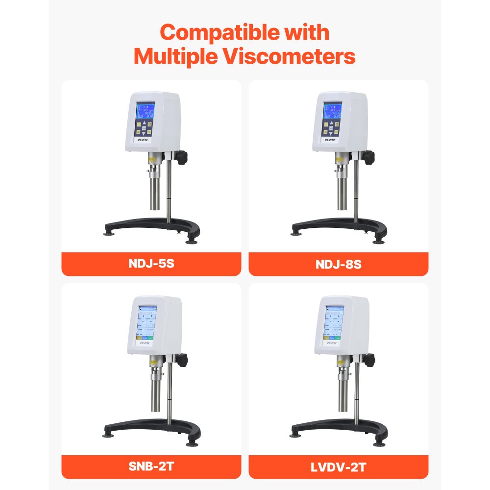 VEVOR Rotore per Viscosimetro Rotativo 0# 1-80 cP, Rotore 0# Acciaio Inox con Custodia, Accessori per Viscometri Digitali da Laboratorio NDJ-5S NDJ-8S SNB-2T e LVDV-2T, Liquidi Newton Bassa Viscosità