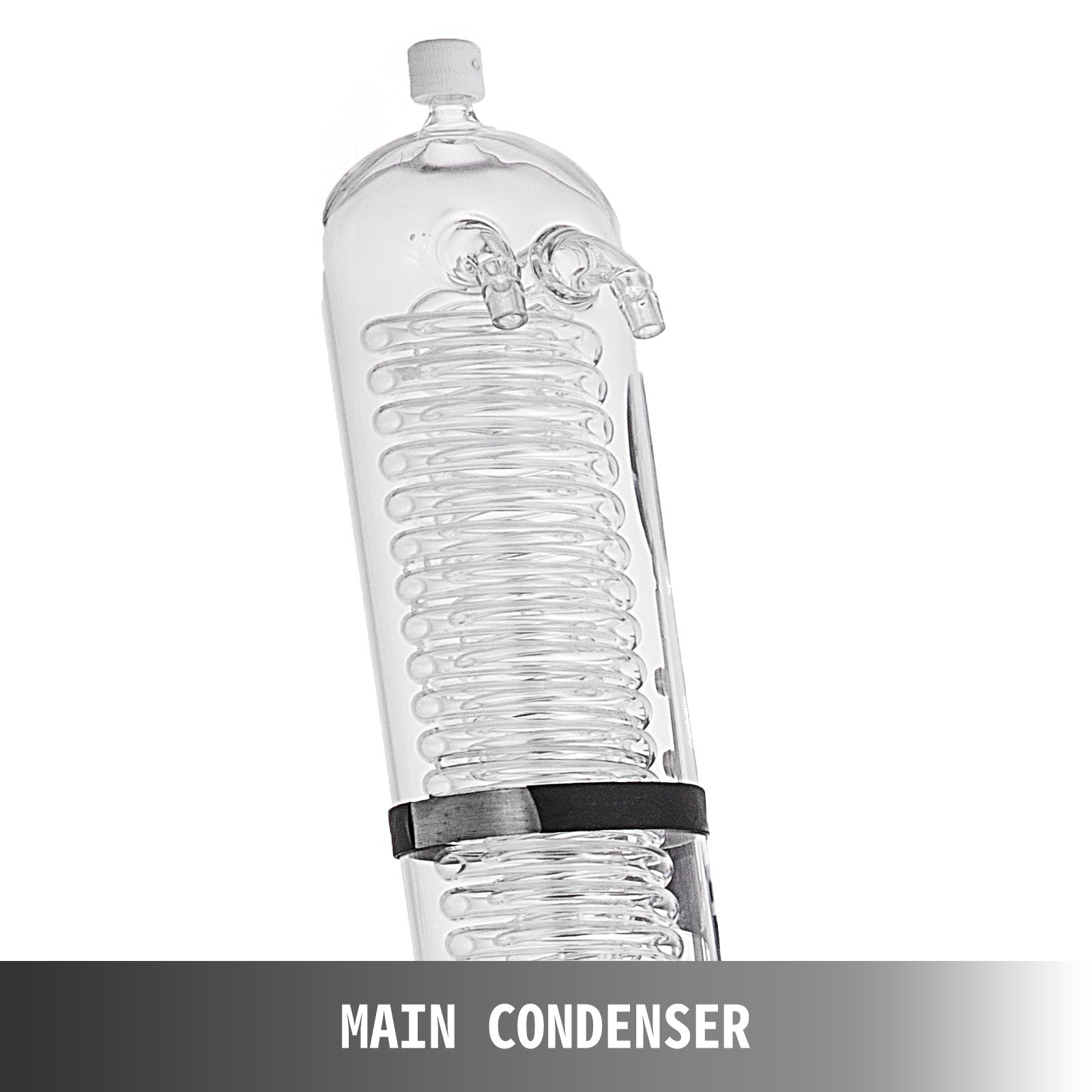 VEVOR Evaporatore Rotante 5L RotoVap - Bagno di Riscaldamento ad Acqua Riscaldante con Evaporatore Rotante 180 Lab RE-501 per un'efficace Rimozione dei Solventi