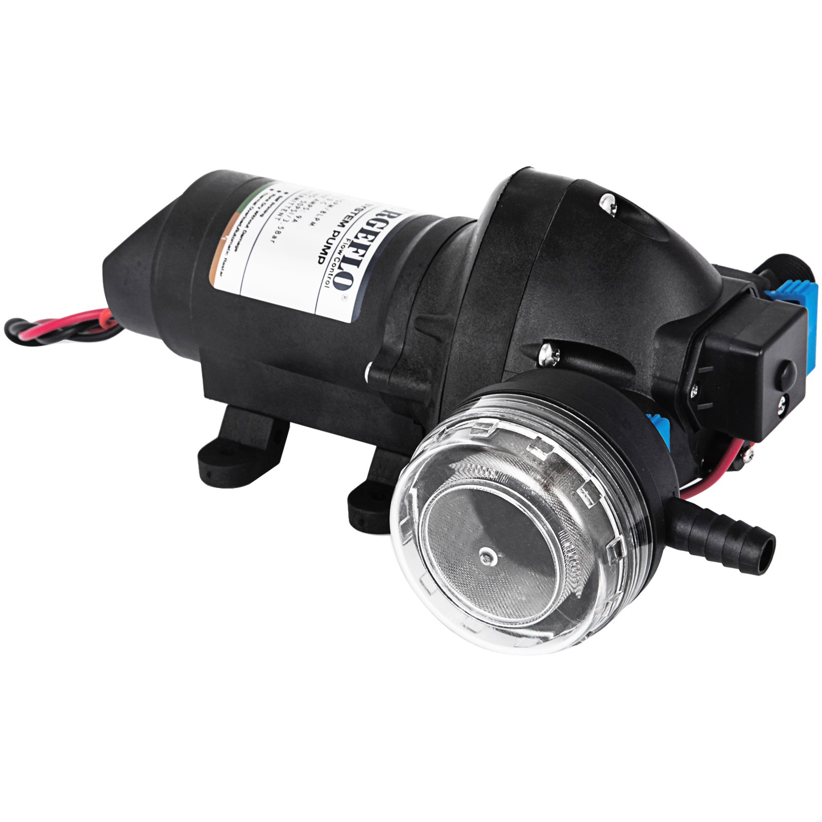 Pompa Acqua Alta Pressione Idropulitrice Diaframma Autoadescanti 12 V 10 L/min