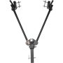 VEVOR trailer hitch 680 kg, towing device, load distribution coupling with 50 mm shaft, 58.7 mm ball, trailer stability control for load leveling, black powder-coated