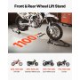 VEVOR Cavalletto di Sollevamento Stand per Motociclette Carico max. 498 kg