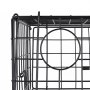 VEVOR Griglia Trappola per Granchi Set 2 pezzi, Trappola per Granchi 62 x 62 x 30 cm per Pesca di Crostacei Gamberi Pesci in Banchine Stagni da Barche, Rete Metallica, con Accessori per Pescatori