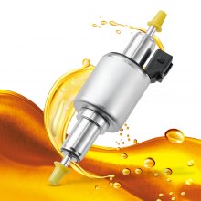 VEVOR Pompa Carburante per Riscaldatore Diesel 12/24 V CC, Pompa Dosatrice Carburante per Riscaldatore ad Aria da Parcheggio da 2/5/8 kW, Portata 22-32 ml, Design Silenzioso, Tecnologia a Impulsi