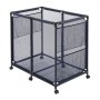 VEVOR Cestino Portaoggetti Galleggiante per Piscina 93,5x61x90,4 cm Contenitore Portaoggetti in Rete a Bordo di Piscina per Galleggianti Giocattoli Attrezzatura, Telaio in Metallo, Cestino Organizer