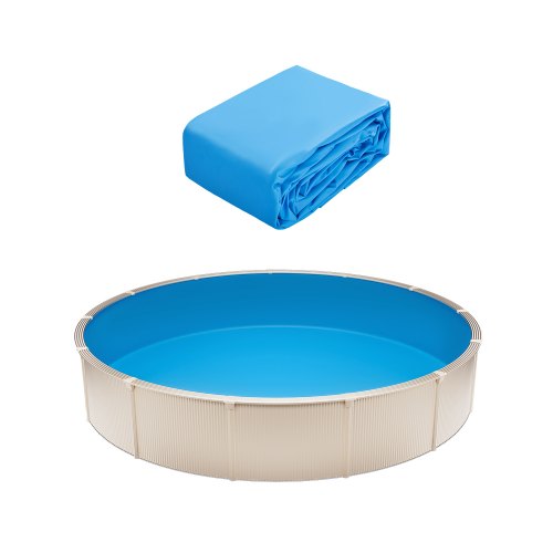 Rivestimento per Piscina Rotonda per Piscina Diametro 24 Piedi, Rivestimento Protezione per Pareti di Piscine Fuori Terra 54 Pollici Stile Rivestimento per Piscina Rotonda per Piscina Diametro 24 Piedi, Rivestimento Protezione per Pareti di Piscine Fuori Terra 54 Pollici Stile