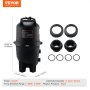 VEVOR Filtro per Piscina a Cartuccia Superficie Filtrante di 30 m², Filtro per Piscina Interrata, Sistema di Filtraggio per Piscine Fuori Terra con Filtro Anti-perdite