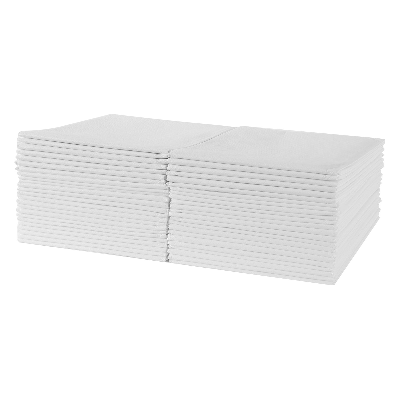 VEVOR Traverse Monouso 762 x 914,5 mm Set 70 Pezzi Traverse per Incontinenza Assorbenti con Protezione a 5 Strati per Letto, Divano Materasso, Utilizzo Versatile per Animali Domestici, Bambini, Adulti