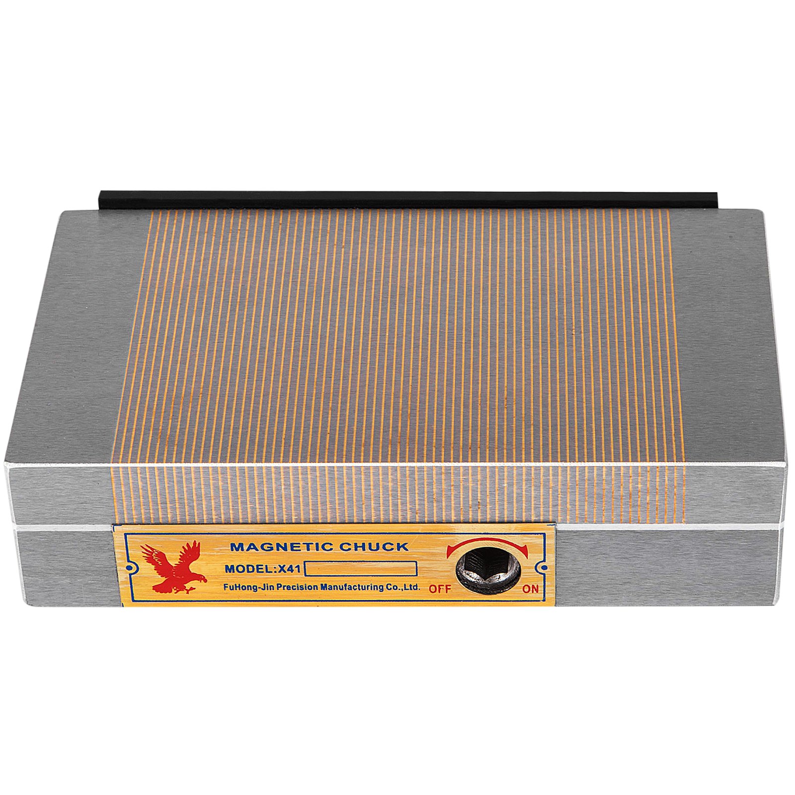 VEVOR Mandrini Magnetici Permanenti 4x7 Pollici Polo Fine Nuovo, Mandrino Magnetico Permanente Capacità di Peso 875kg / 1930lbs e Potenza di Trazione 1750kg / 3860lbs per Vari Pezzi Magnetici