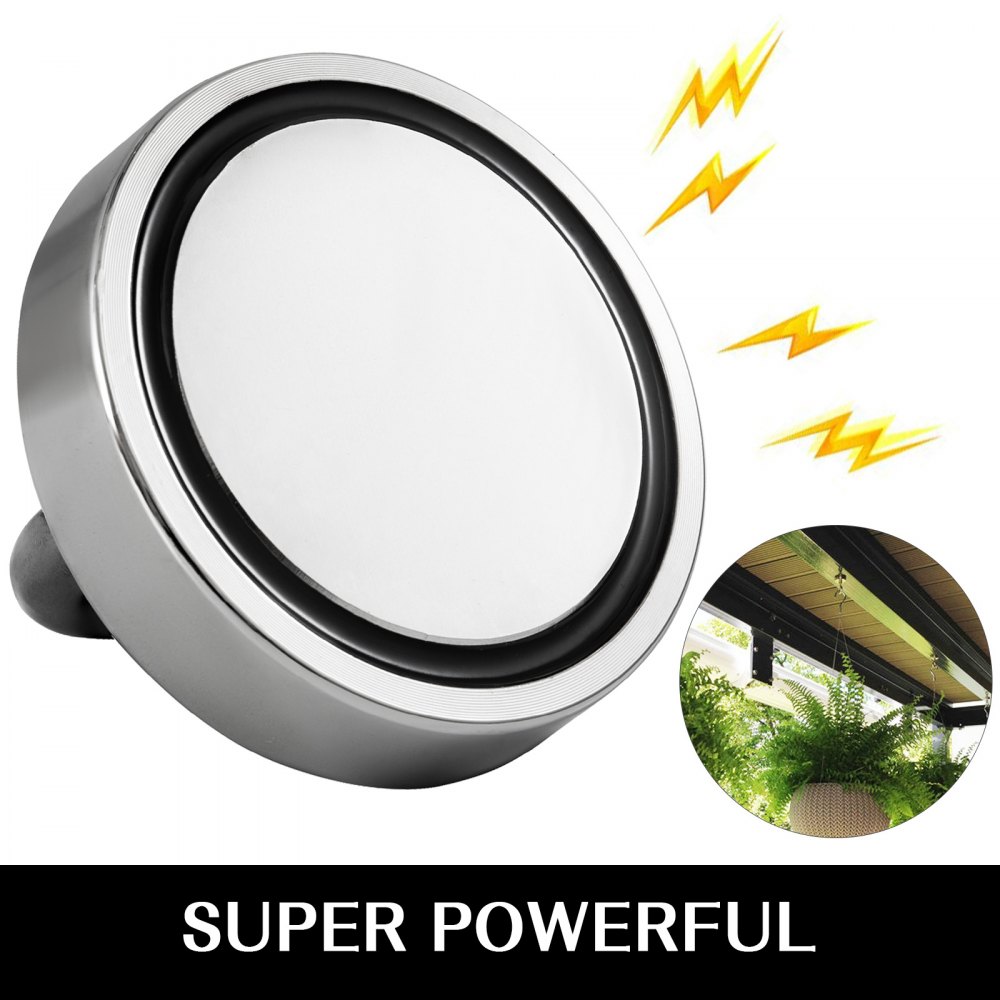 Magnete Neodimio Forza Di Trazione 500 Libbre Kit Magnete Da Pesca Con Corda 20m