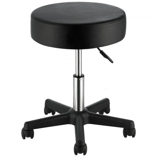 Sgabello a Sella Altezza Regolabile 510-710mm Senza Schiena Capacità Carico Max. 181kg per Ufficio Salone Studio Parruccheria, Sedia a Rotella da Lavoro Girevole 540 x 540 x 510 mm per Ufficio | IT Sgabello a Sella Altezza Regolabile 510-710mm Senza Schiena Capacità Carico Max. 181kg per Ufficio Salone Studio Parruccheria, Sedia a Rotella da Lavoro Girevole 540 x 540 x 510 mm per Ufficio | IT