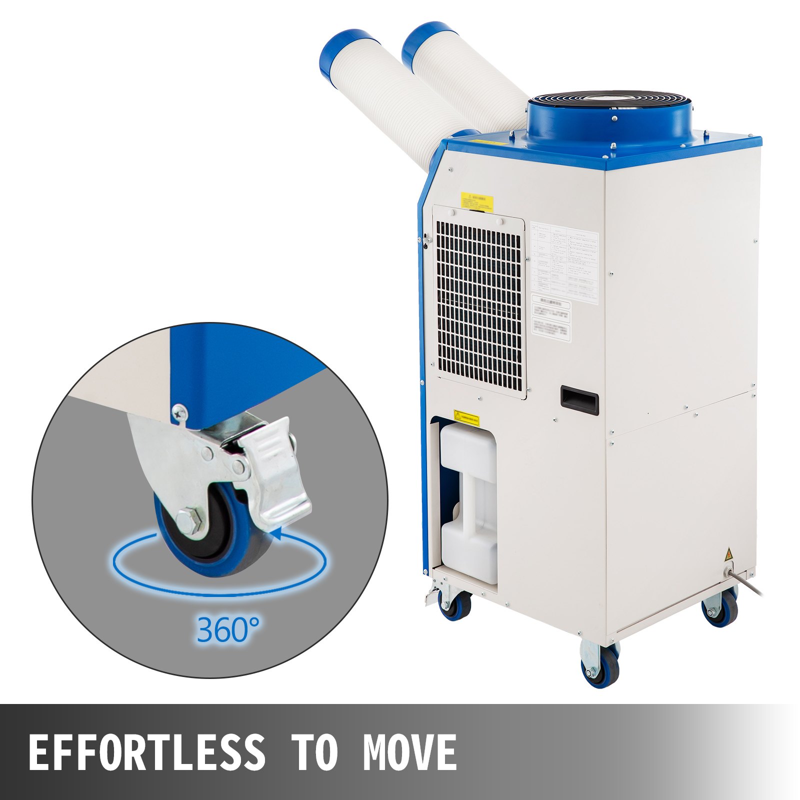 Condizionatore D'aria Con Ruote R410a 12000btu Condizionatore Portatile 1600w