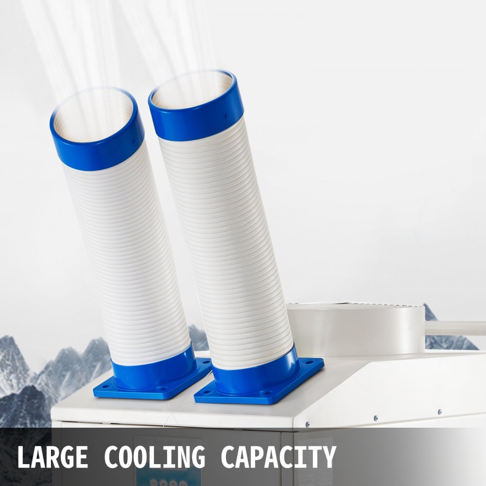 Condizionatore D'aria Con Ruote R410a 18000btu Condizionatore Portatile 1700w