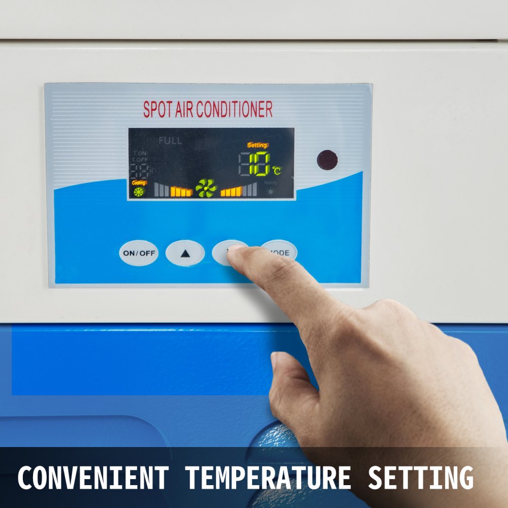 Condizionatore D'aria Con Ruote R410a 18000btu Condizionatore Portatile 1700w