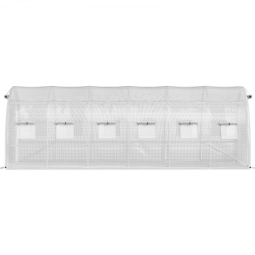 LATERN 6 Pezzi 115CM x 85CM Cerchi da Giardino per Serra, Regolabile Piante Coltivazione Tunnel Telaio, 36 Tubi a Cerchio con 30 Tubi di Collegamento, 18 Morsetti - per Plastica Pellicola Copertura