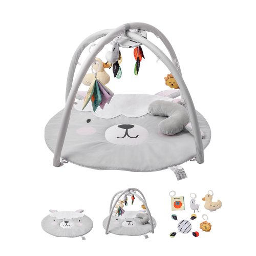 VEVOR Tappetino da Gioco Bambini 5 Giocattoli Sensoriali Staccabili 830 mm