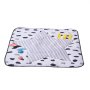 VEVOR Play Mat 875x875x440 mm, Activity Mat with 6 Sensory Toys, 2 Touch Balls & Soft Fabric for Developing Sensory & Motor Skills, for Children 0-18 Months