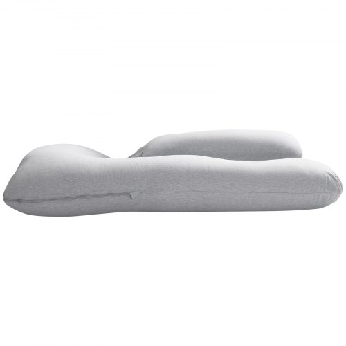 EDUJIN Cuscino Per Gravidanza A Forma Di U Con Fodera Rimovibile Fresca - Memory Foam, Per Donne Incinte, Sostegno Completo, Colore Rosa