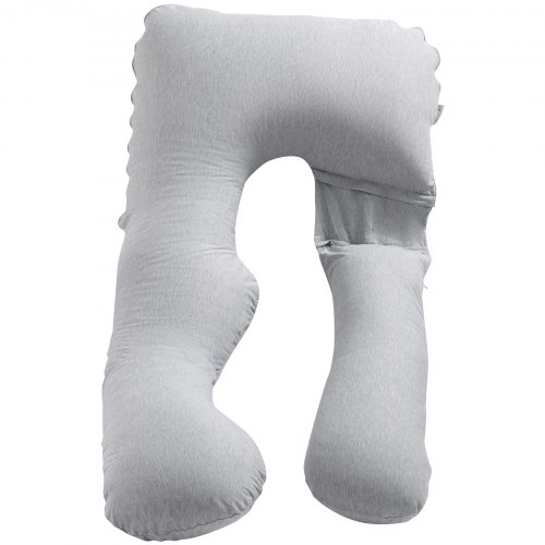 VEVOR Cuscino Gravidanza A Forma Di G – Supporto Morbido Per Tutto Il Corpo, Fodera In Cotone Traspirante E Lavabile, Perfetto Per Mamme In Attesa
